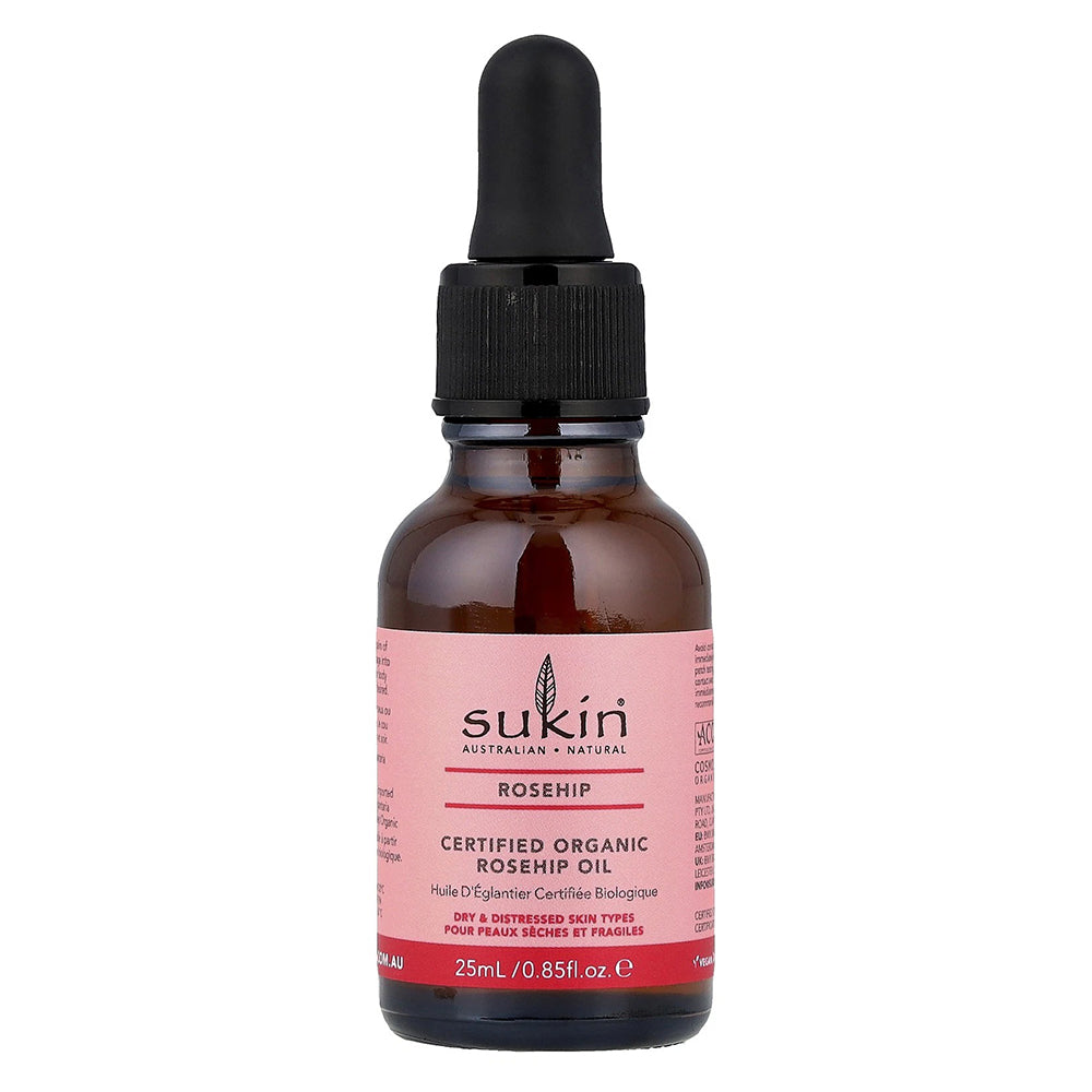 Sukin Australian Natural Organic Rosehip Oil 0.85Oz (25ml)